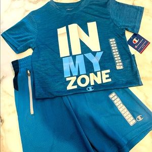 Boy’s Champion Athletic Shorts Outfit